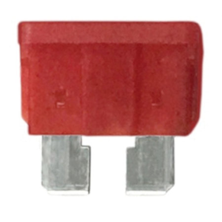 WIRTHCO ENGINEERING WirthCo 24360 MidBlade Fuse - 10 Amp (Red), Pack of 5 24360